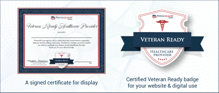 Veteran Ready HCP _ big-01 Signed certificate and Certified Ready badge graphic